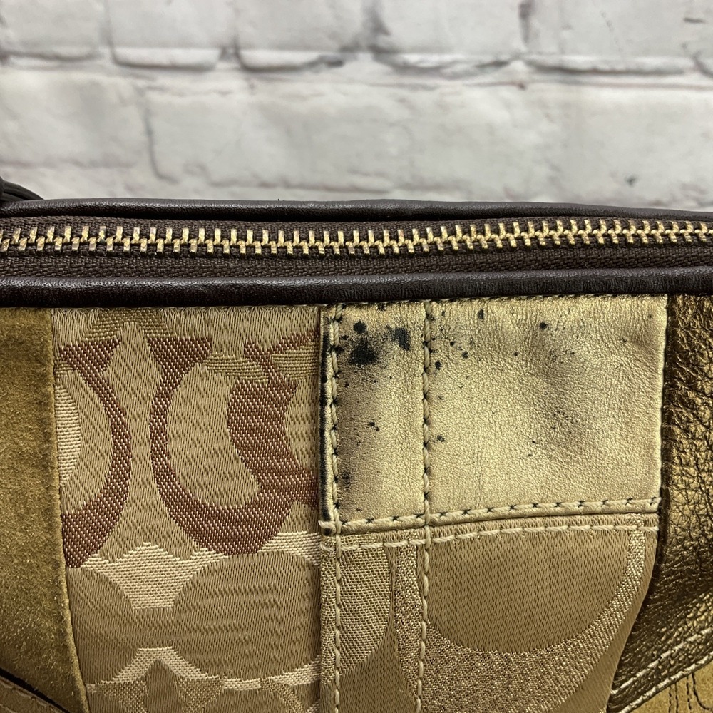 Coach Patchwork Swingpack Messenger Cross Body Ha… - image 5